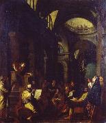 Giuseppe Maria Crespi The Finding of Jesus in the Temple oil painting reproduction